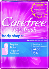 CAREFREE® ACTI-FRESH® Pantiliners Regular To Go Scented