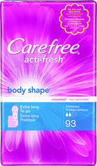CAREFREE® ACTI-FRESH® Pantiliners Extra Long To Go Unscented