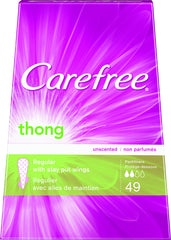 CAREFREE® Thong Pantiliners Unscented