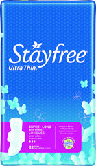 STAYFREE® Ultra Thin Pads Super Long with Wings